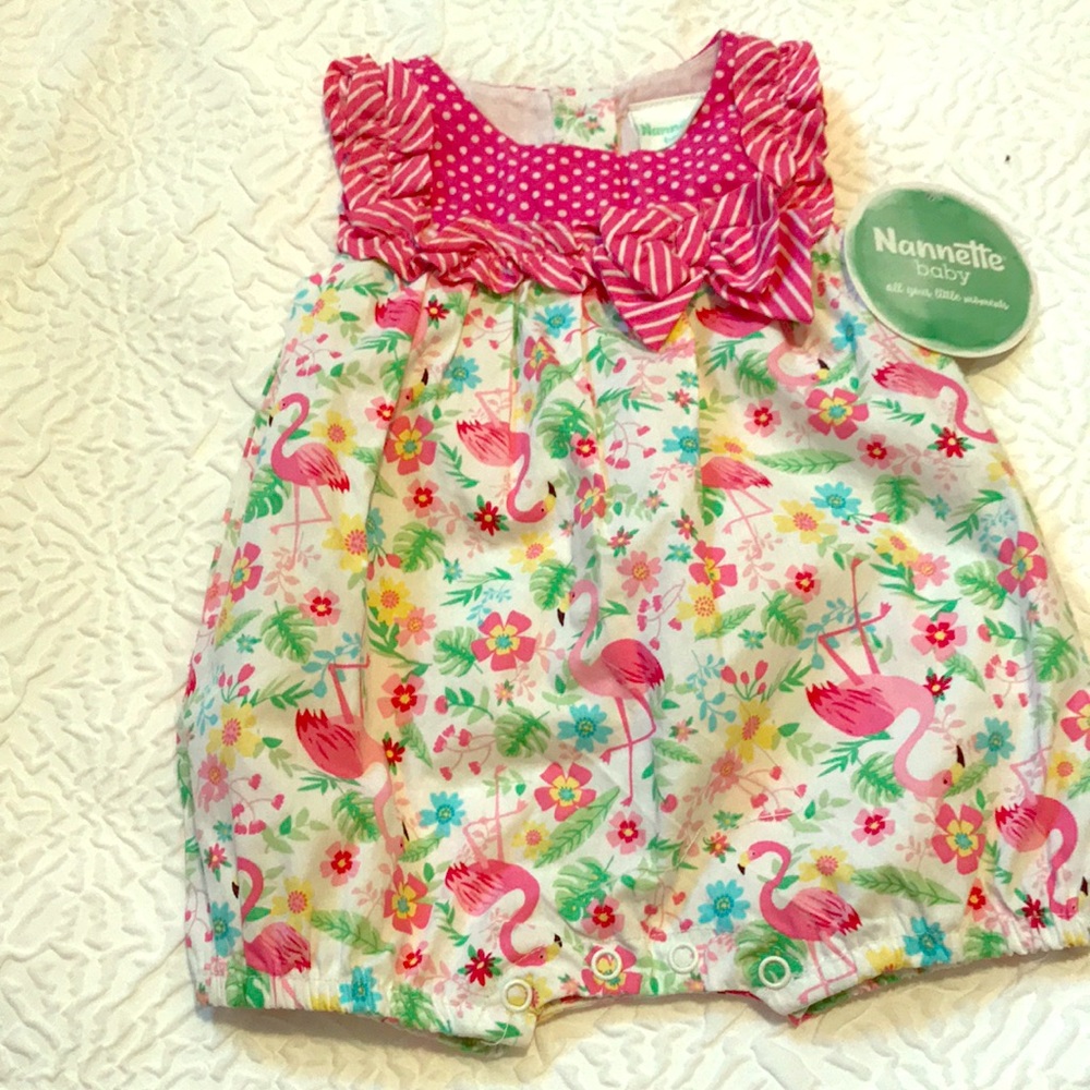 Flamingo 🦩 Baby Romper